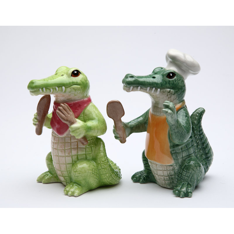 Ensemble poivre et sel alligator Cosmos