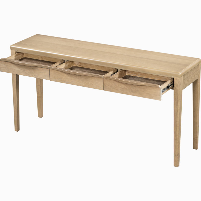 Console avec 3 tiroirs 59,84 po Chiswick, Naturel