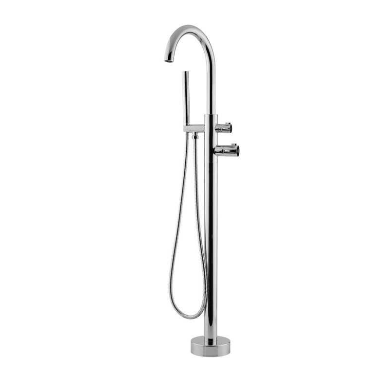 Floor Tub Spout, Chrome