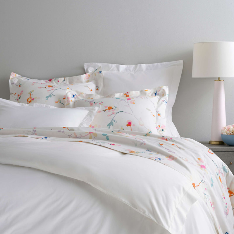 Classic Hemstitch Sham, Euro, White