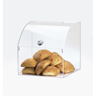 Bin W/Curved Top Opening