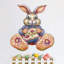 Lapin de Pâques avec œuf
