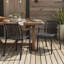 Chaises de salle à manger d'extérieur empilables, chaises de patio sans assemblage, fauteuils en plastique résistant aux intempéries (ensemble de 6)-464675859-464675885