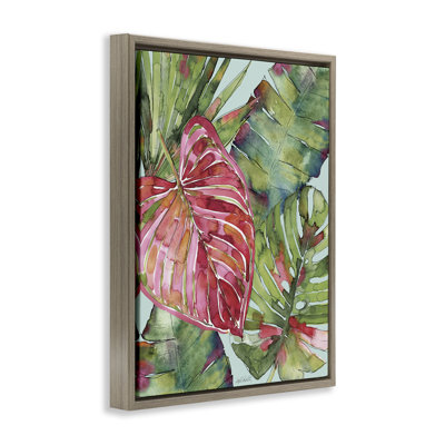 Cadre flottant vert Palm Springs, design par Anne Tavoletti