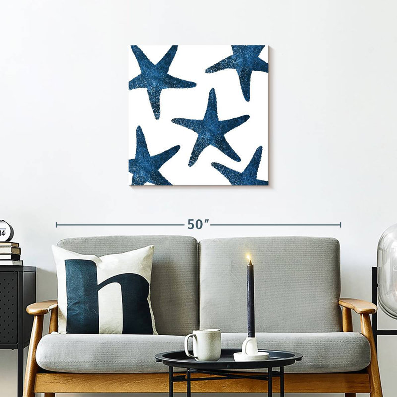 Aletra Navy Starfish Collage