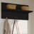Porto Entryway Wall-Mounted Coat Rack with Shoe Storage Bench-1066823118