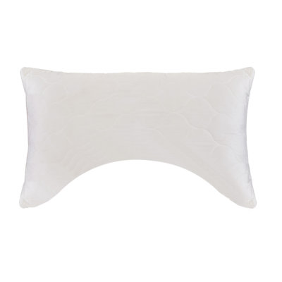 Oreiller ergonomique hypoallergénique en coton