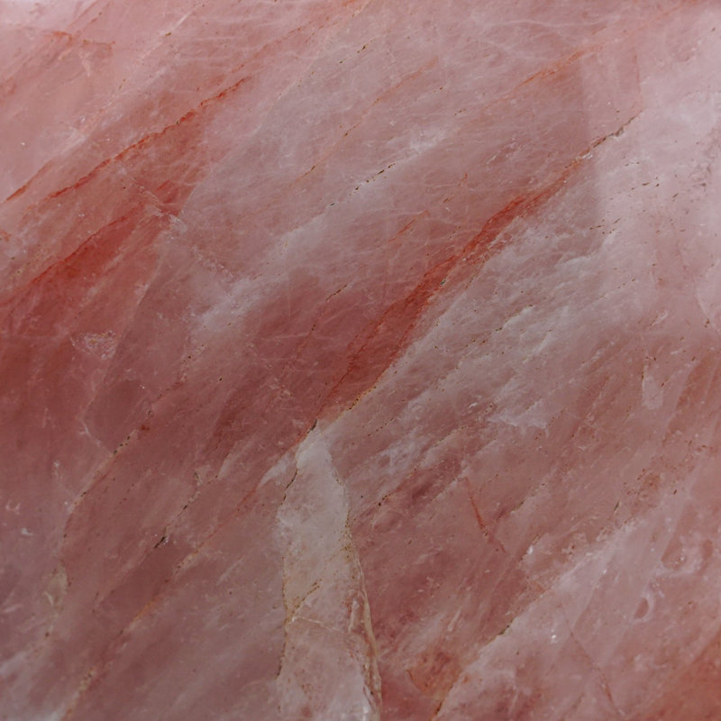 Polished Strawberry Quartz Sphere from Madagascar (14.7 Lbs)