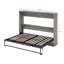 Lit escamotable en bois pleine grandeur