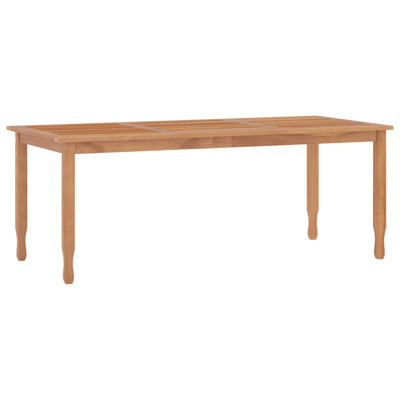 Hea Rectangular Teak Outdoor Dining Table