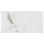 Classico Carrara 6" x 3" Matte Ceramic Bullnose Tile Trim in White/Gray