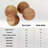 Vislobokov Solid Cedar Ball (Pack of 24)