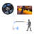 5ft Motion Activated RGB Strip Light with Remote Control Waterproof