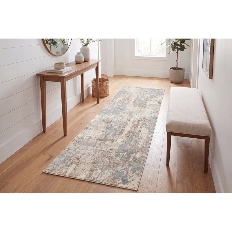 AUTOMNE 2,2 x 7,7 10921-100 crème, Runner 2'2" x 7'7"