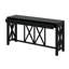 Console avec 4 tiroirs spacieux et rangement ouvert-120317328