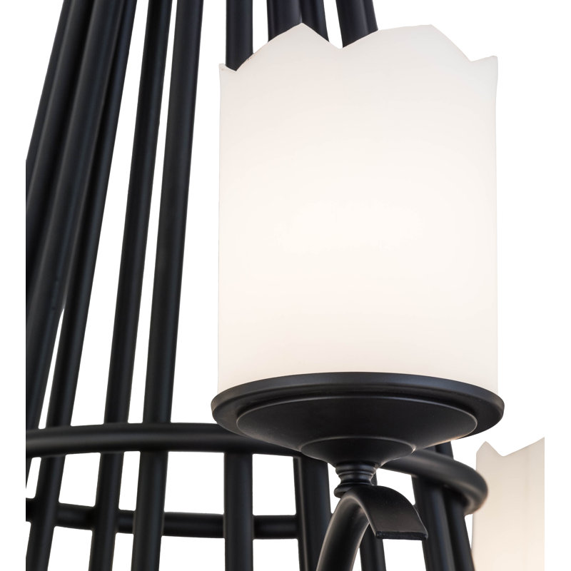 Octavia Blackwash 15-Light Statuario Idalight Chandelier