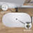 Acrylic Freestanding Bathtub 59'' x 30'' Stand Alone  Deep Soaking Tub with Pop-up Center Drain-94320484