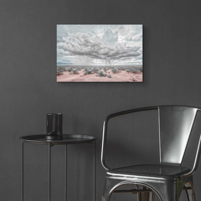 «New Mexico Rain» par Nathan Larson, art mural en verre acrylique
