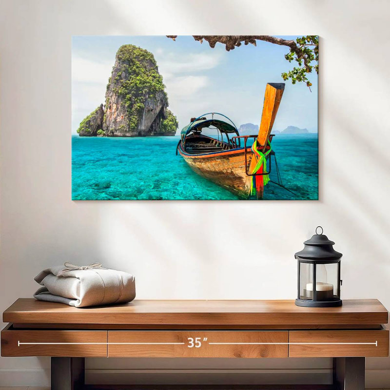 Bateau Mehar Railay Beach, H 16 po x l 24 po
