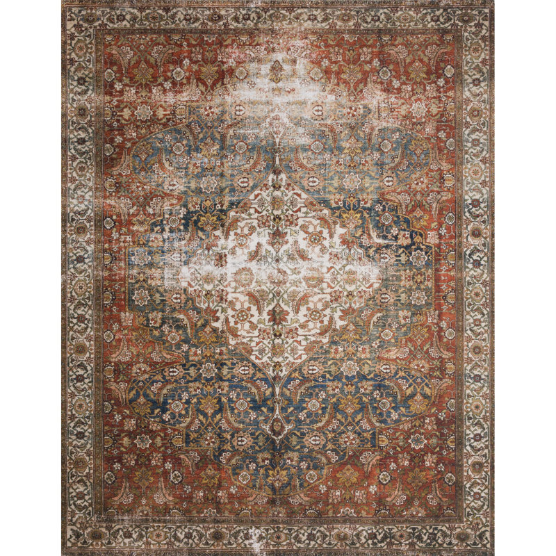 Brehmer Oriental Indoor Rug, Runner 2'6" x 7'6"