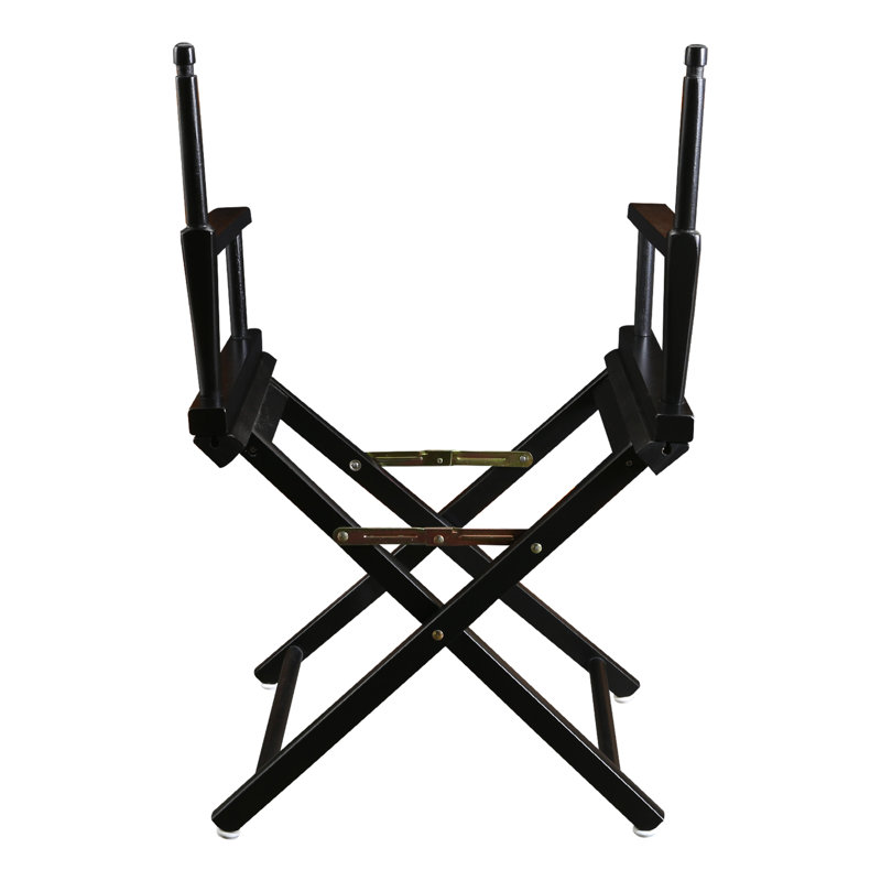 Chaise de réalisateur pliante Craighead, Noir, 18 po