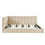 Full Upholstered Daybed/Sofa Bed Frame, Velvet-955540351