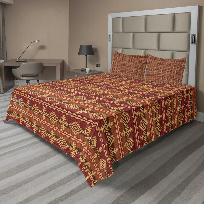 Microfiber Sheet Set, Full Sheet Set with Fitted Sheet and 2 Pillowcases