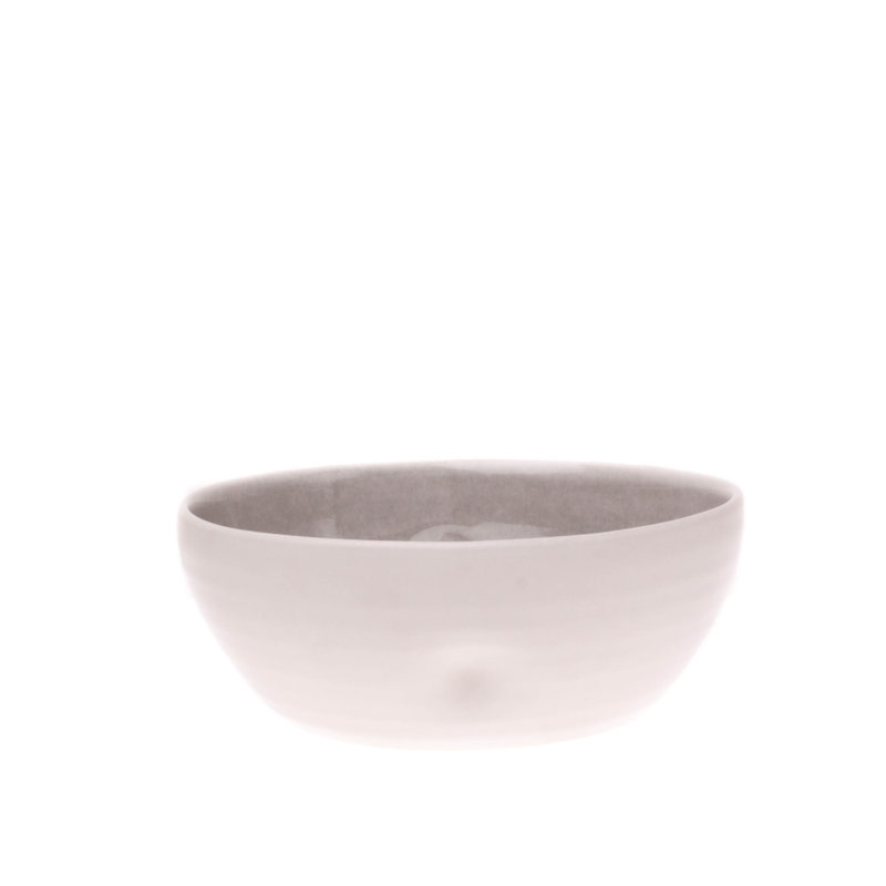 Canvas Home Pinch Salad Bowl, Grey