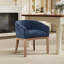 Chaises de cuisine de style campagnard avec accoudoirs 24,8 po-1757053397