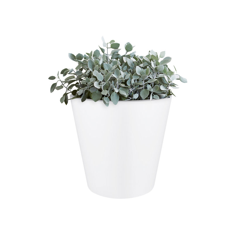 Handmade Pot Planter, White, 102.5cm H x 50cm W x 50cm D
