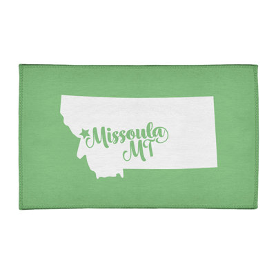 Tapis en poly-chenille missoula montana