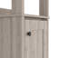 Armoire à linge Jannès, deux tablettes ouvertes, porte simple-1386596072