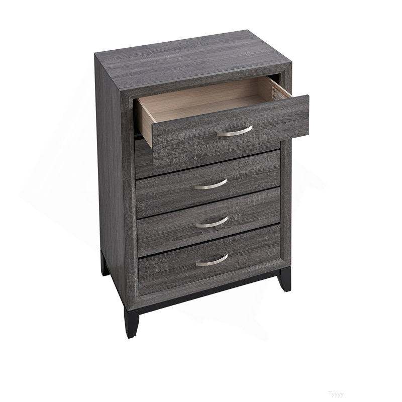 Coffre Glasgow G04305-CH, gris, Gris