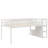 Loft bed with staircase , White-1522509310
