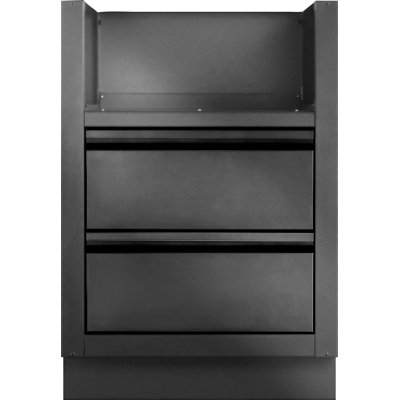 OASIS® Under Grill Cabinet for Built-in 700 Series Dual Burners, Matte Black