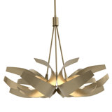 Corona 6 - Light Unique/Statement Geometric Chandelier
