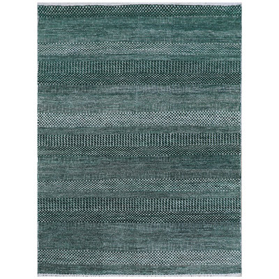 Hand Knotted Ombre Indoor Rug