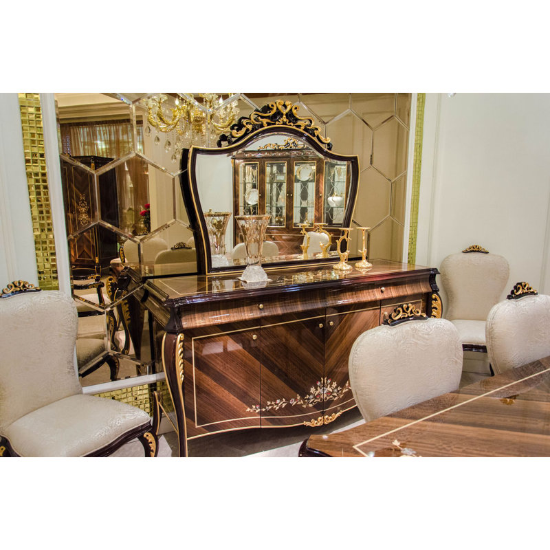 Athena 70.9'' W Solid Wood Buffet