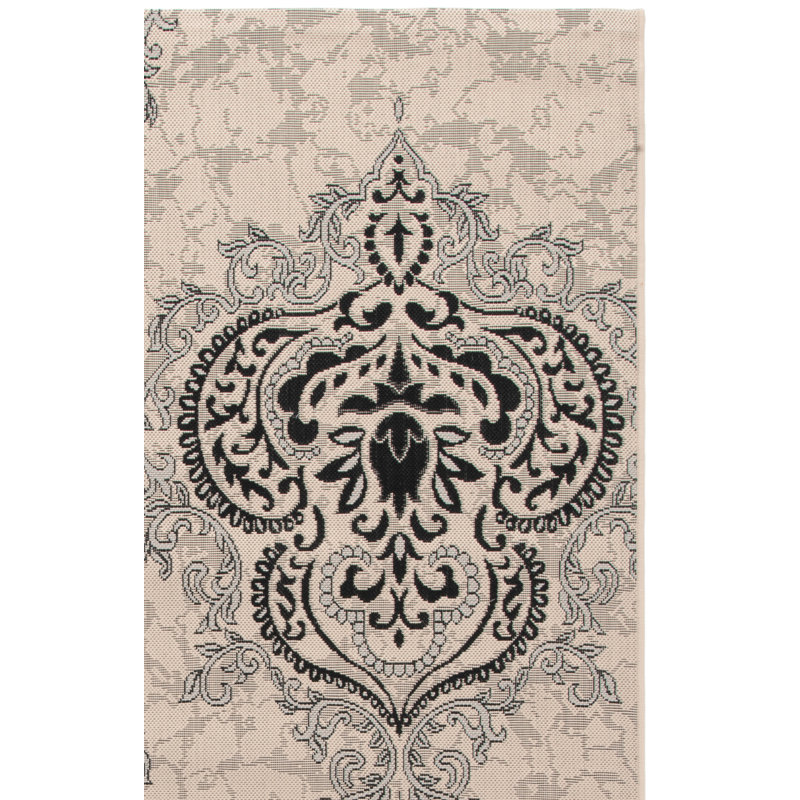 Davonia Performance Oriental Indoor/Outdoor Area Rug, Runner 2'3" x 6'7"