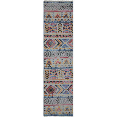 Zahara Hand Knotted Wool Area Rug