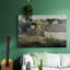 Paysage rétro - CDLXI, reproduction d'art sur toile-771242996