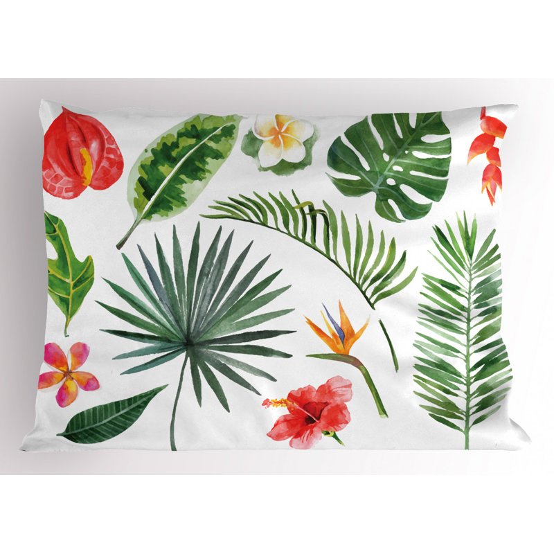 Forest Polyester Sham Set, Queen