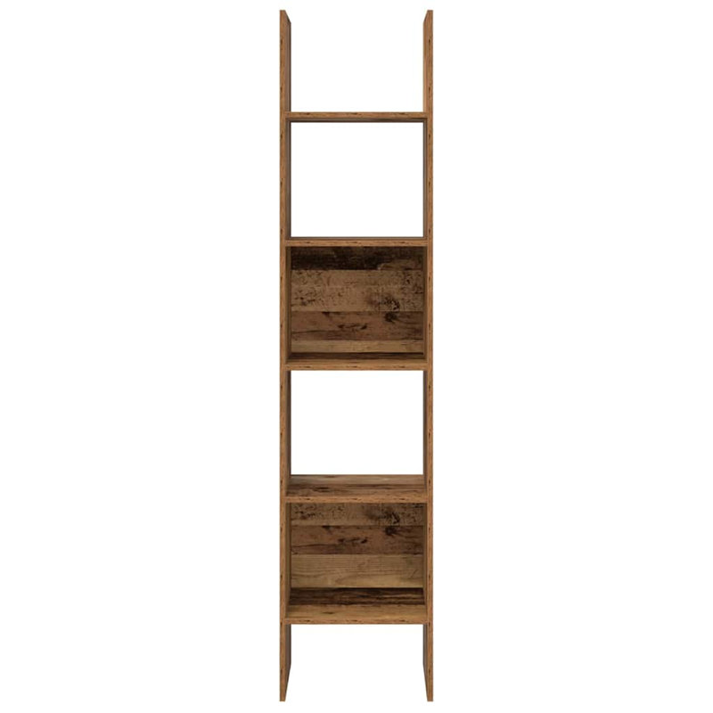 Book Cabinet Chipboard Standing Shelf Rack, (6 Shelves) 180cm H x 40cm W x 35cm D, Brown