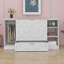 Lit escamotable avec tablettes de chevet et garde-robe Murphy