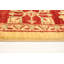 Tapis de bois one-of-kind-noué la 2010 chobi crème/rouge 6 pi 2 po x 9 pi en laine de 4 po Cyrene