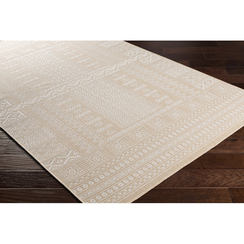 Southwestern Indoor / Outdoor Rug, Rectangle 5'3" x 7'