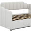 Lit de jour rembourré avec rangement inférieur-214228384