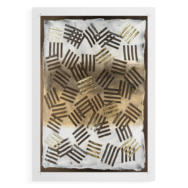 Raffia Palm II -Canvas Print Only - NOT FRAMED, 36" H x 24" W