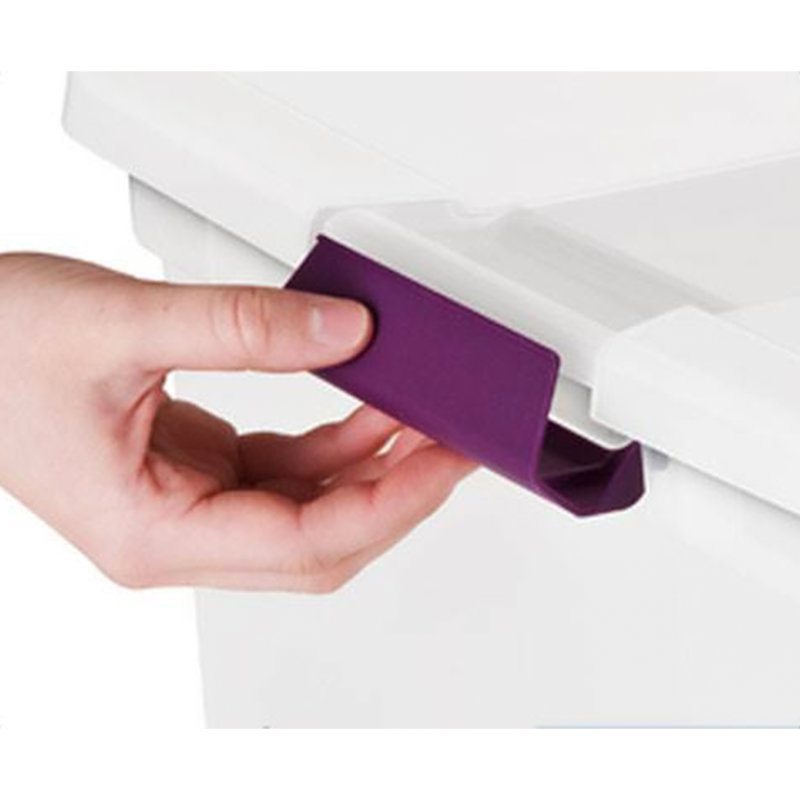 Contenant de rangement avec couvercle transparent Sterilite