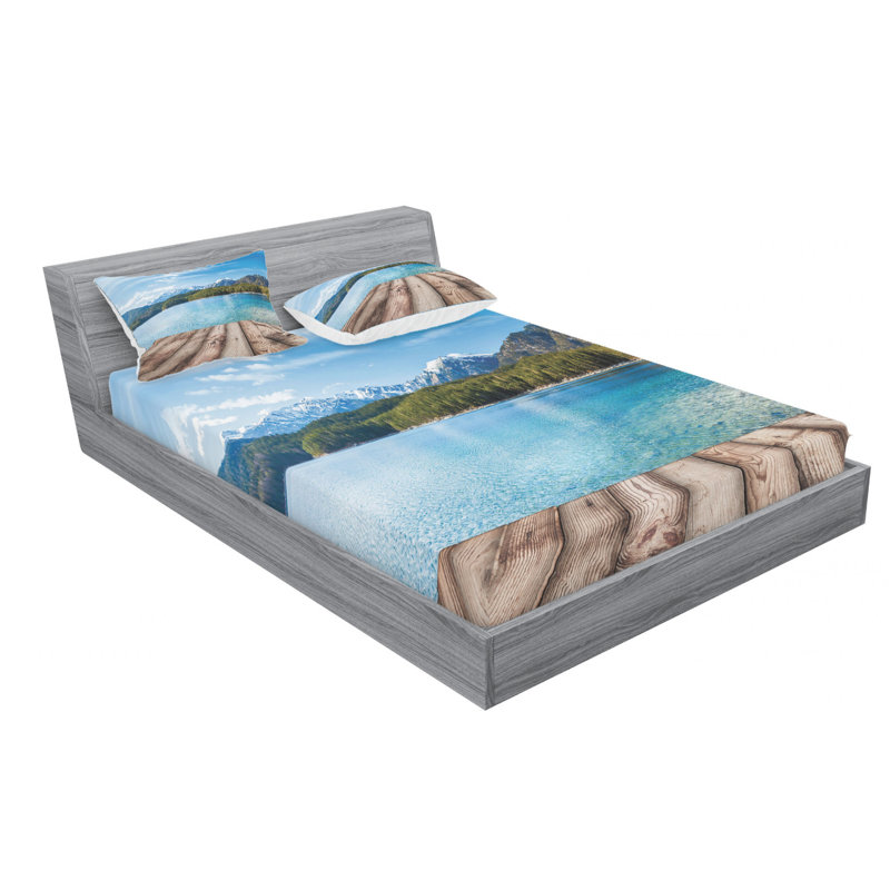 Microfiber Sheet Set, Full Sheet Set with Fitted Sheet